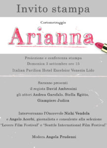 Arianna - Invito stampa